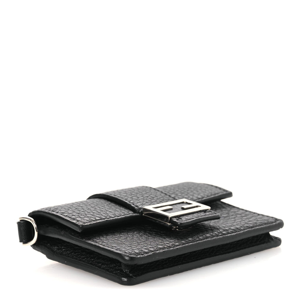 Cuoio Romano Micro Flat Baguette Black