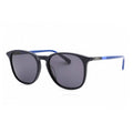 Lacoste Sunglasses Rectangle Full Rim, Blue Frame and Grey Lens L813S424