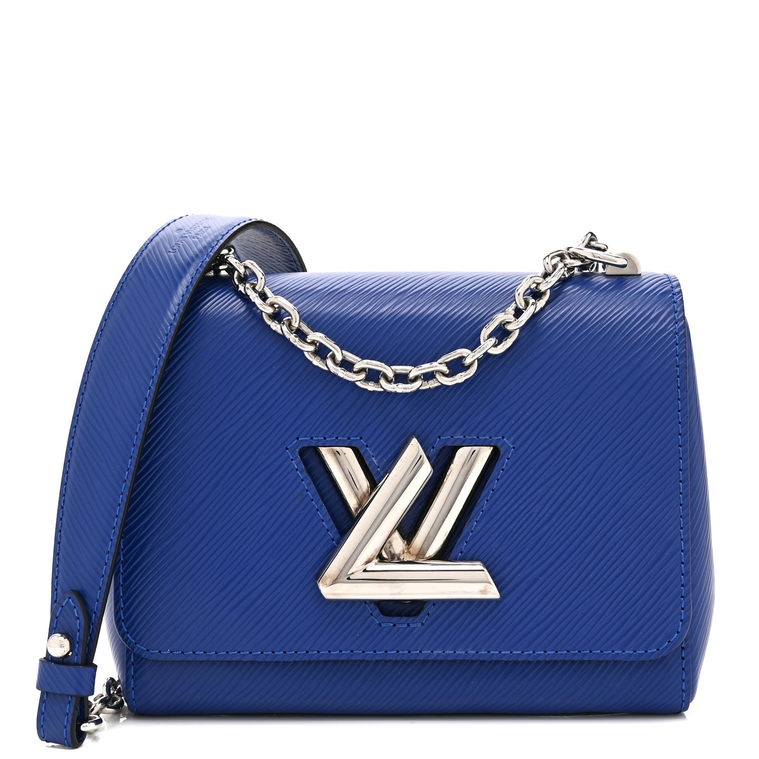 Epi Twist Shoulder Bag PM Blueberry