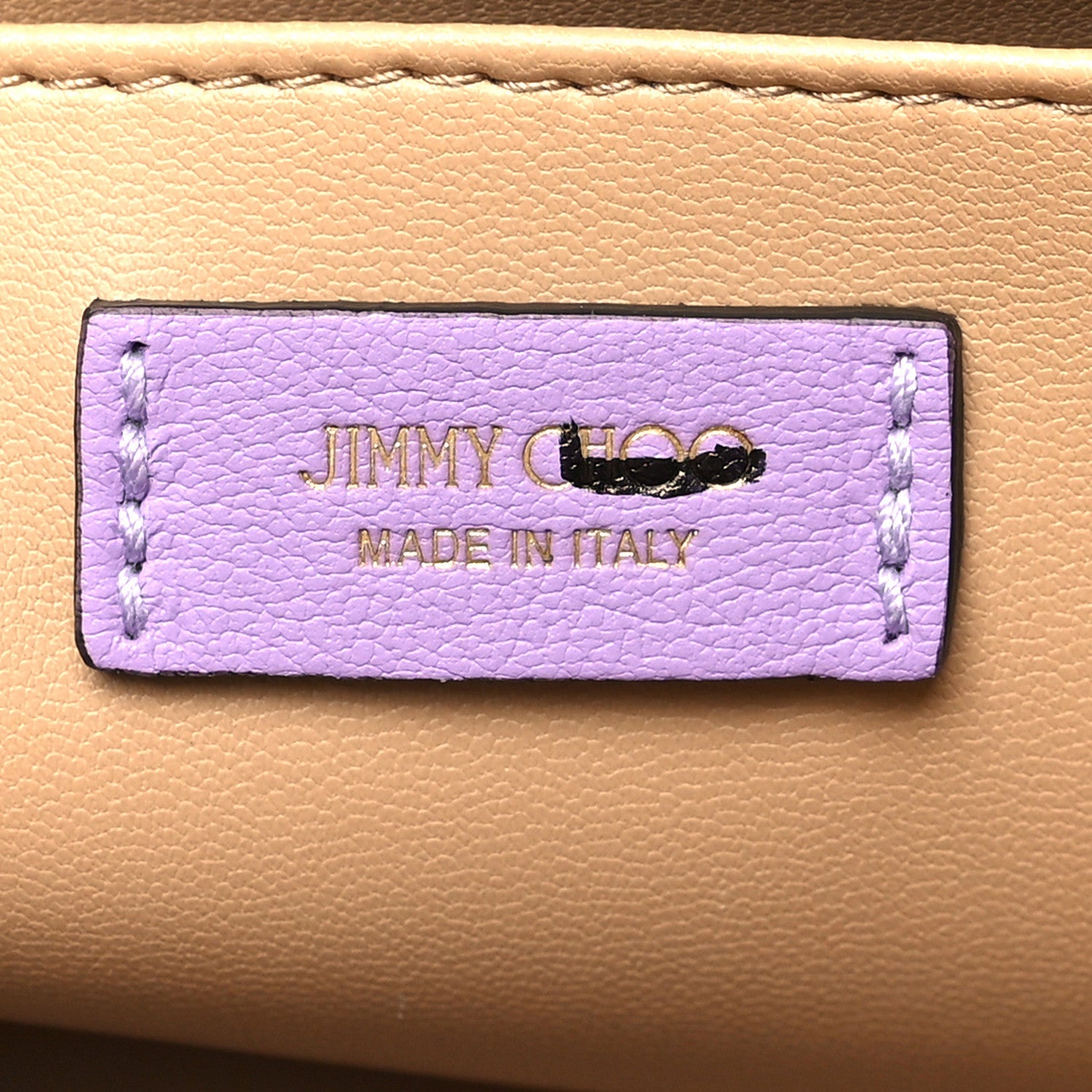Box Calfskin Diamond Frame Clutch Wisteria