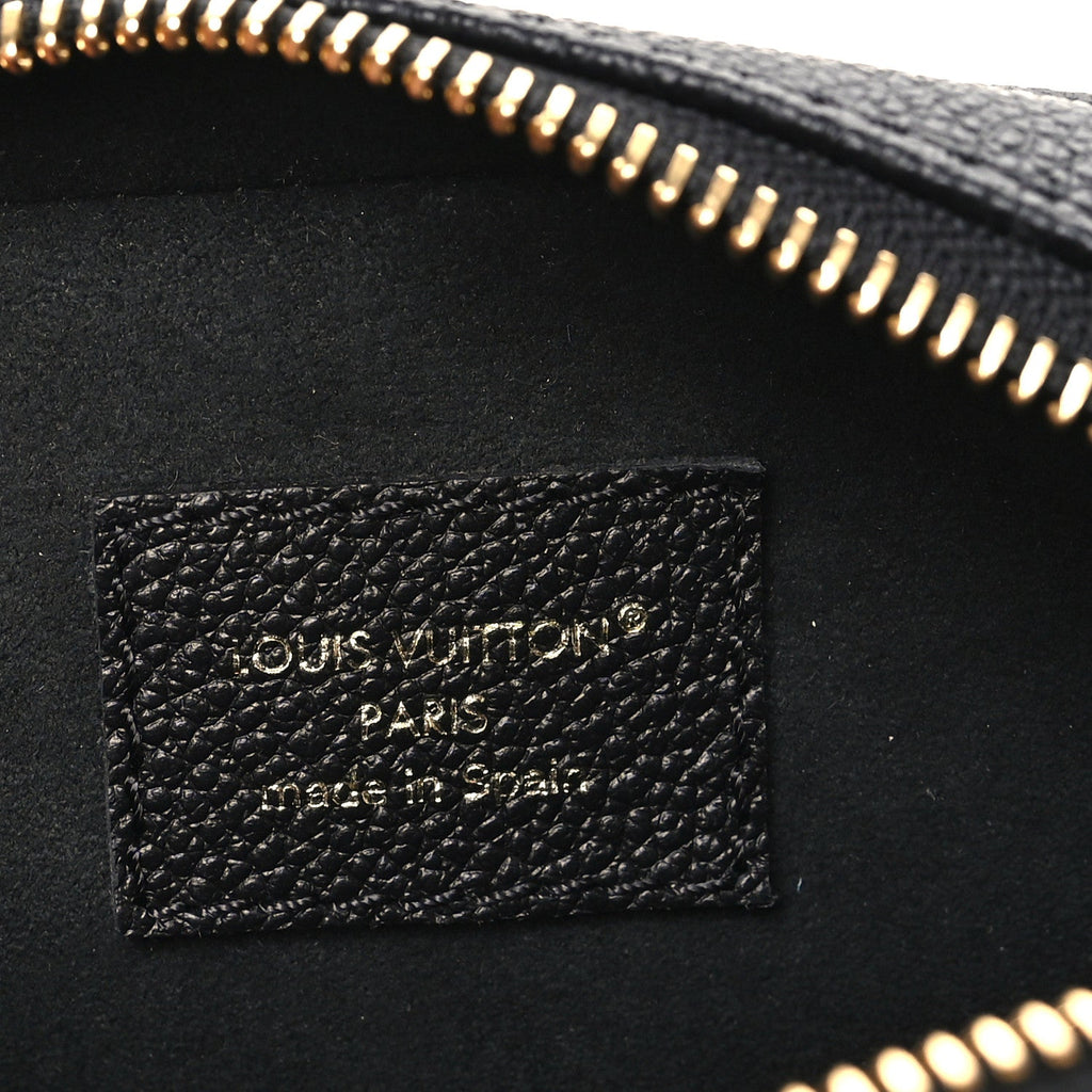 Empreinte Monogram Tiny Camera Bag Black