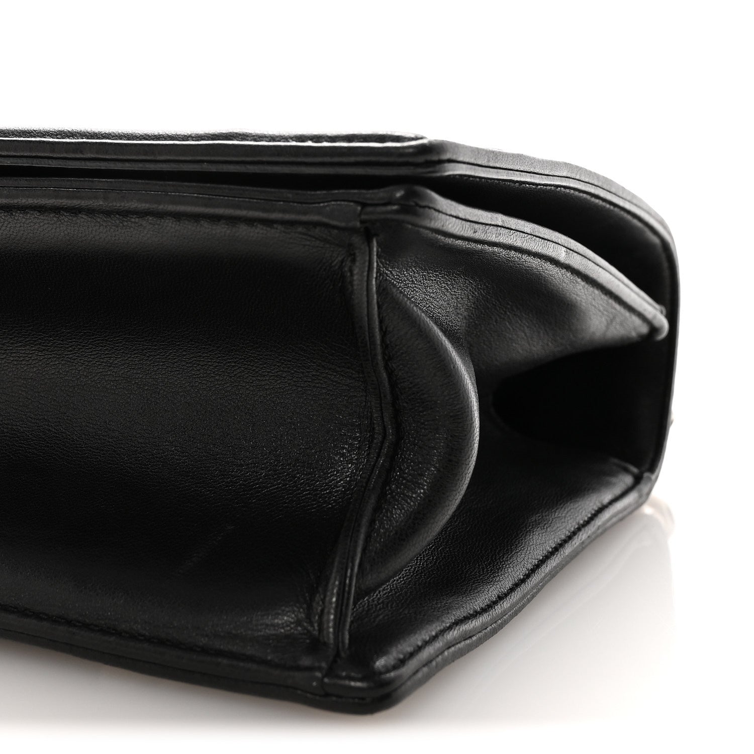 Lambskin Multi Studded Medium Diorama Flap Bag Black