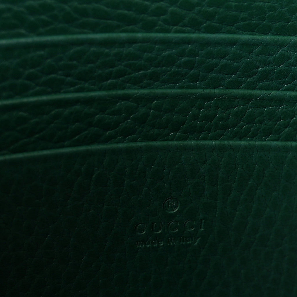 Calfskin Mini Dionysus Chain Wallet Emerald
