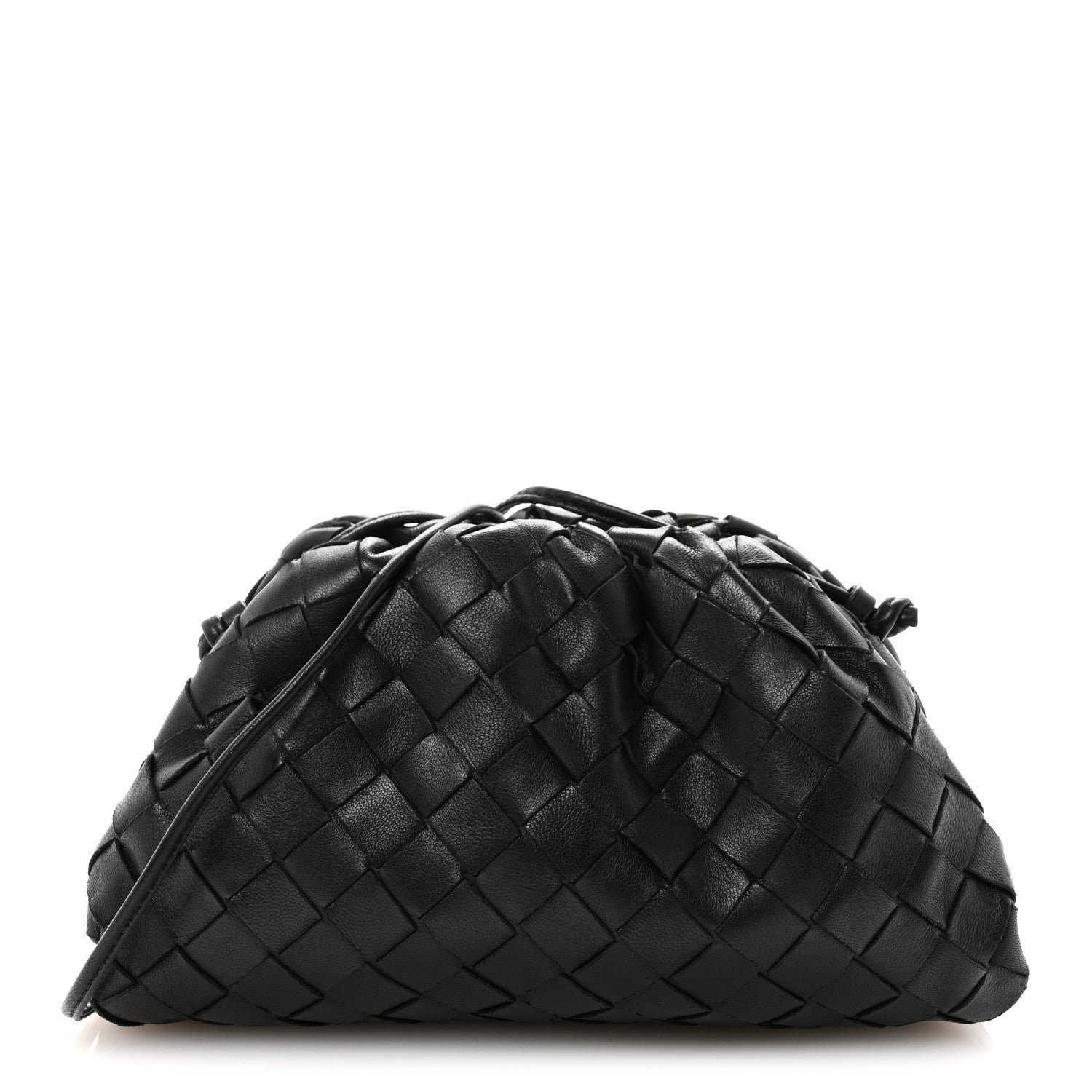 Nappa Intrecciato The Mini Pouch Black