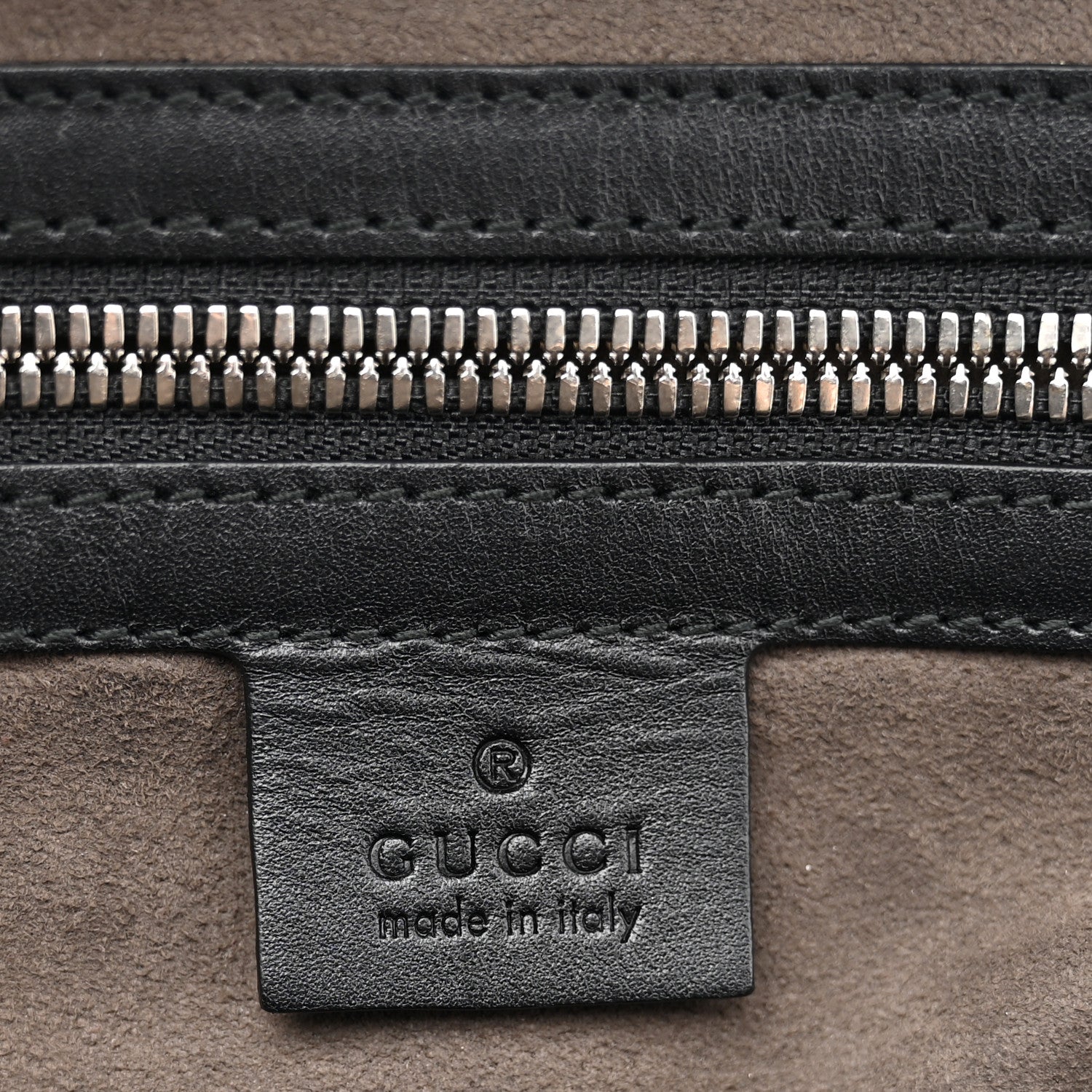 Guccissima Signature Small Day Backpack Black