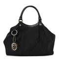 Monogram Medium Sukey Black