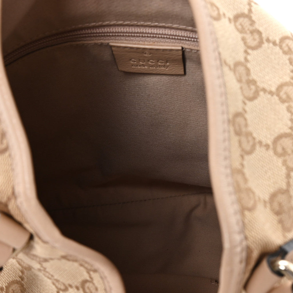 Monogram Medium New Britt Hobo Beige