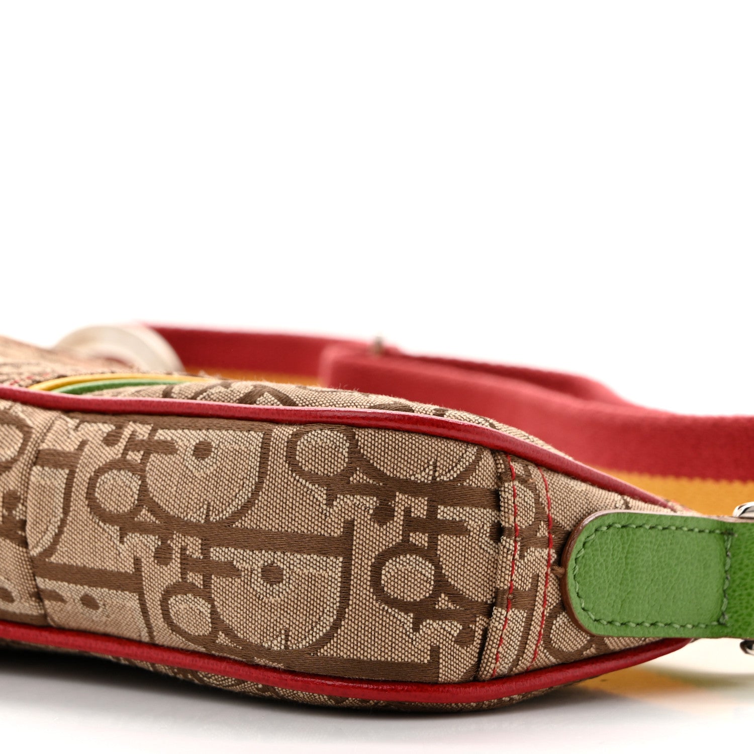 Monogram Rasta Saddle Pochette Beige