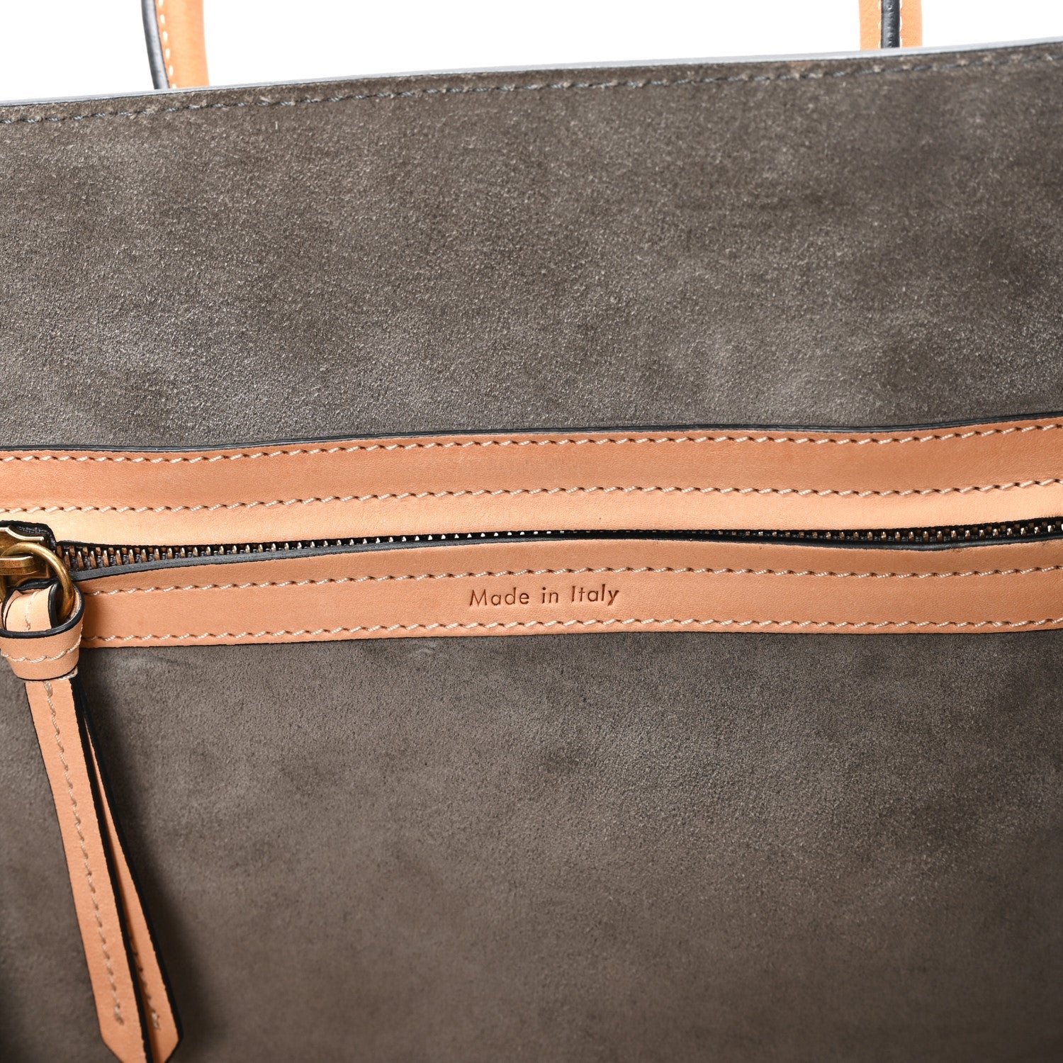 Natural Calfskin Medium Phantom Luggage Beige