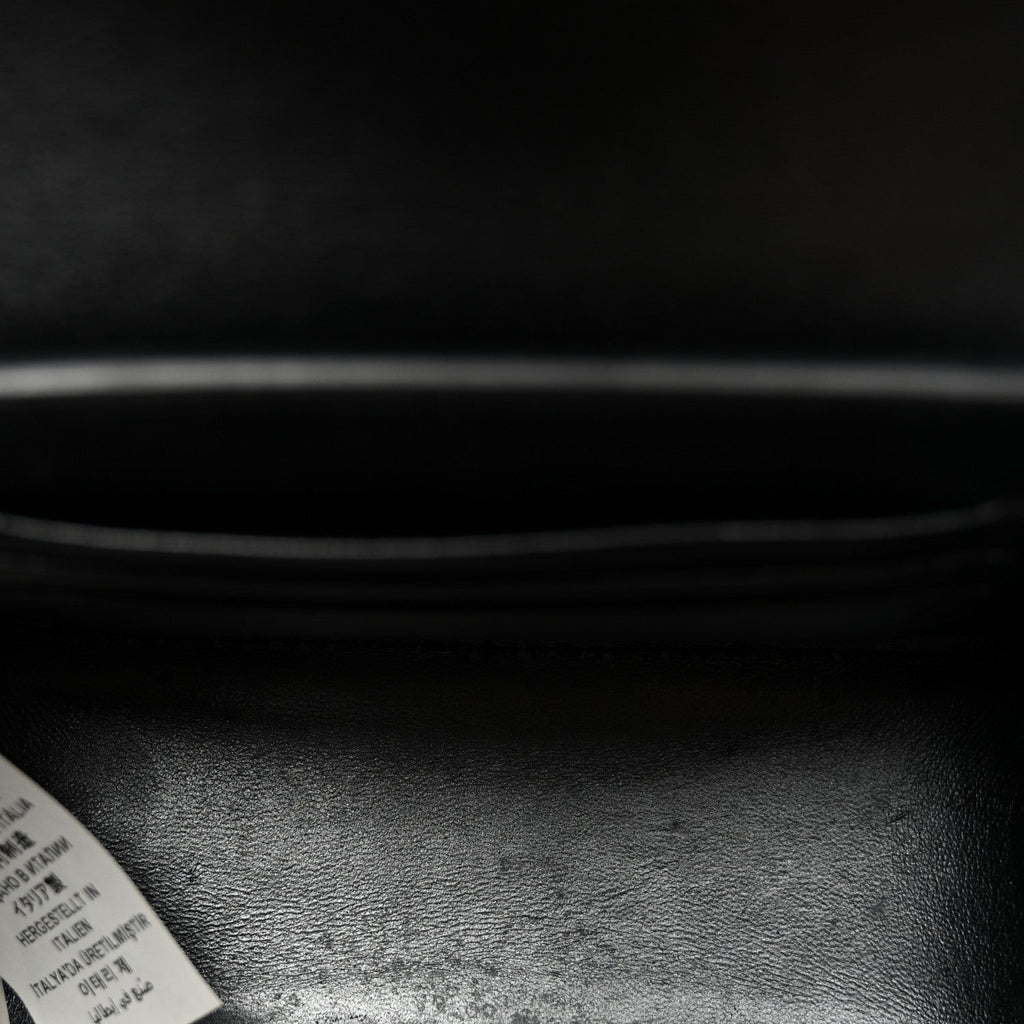 Patent Mini La Medusa Bag Black