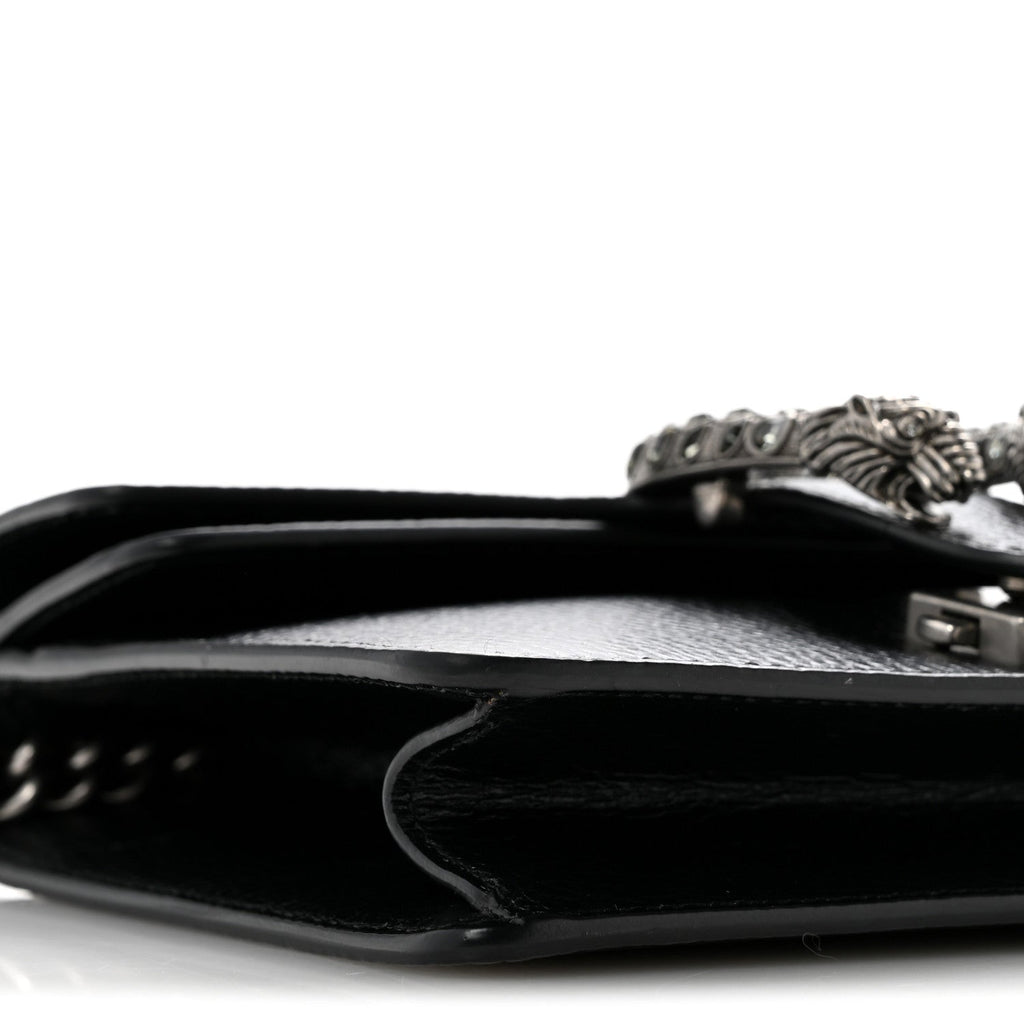 Calfskin Mini Dionysus Shoulder Bag Black