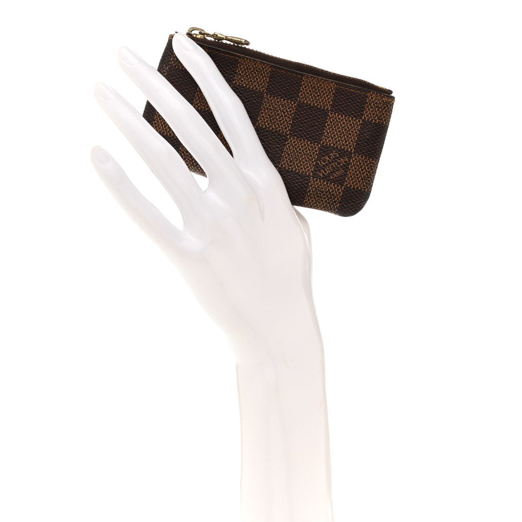 Damier Ebene Key Pouch