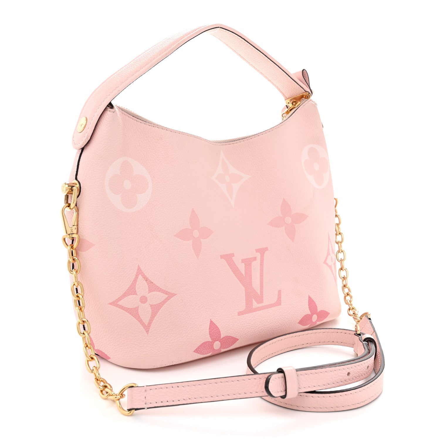 Empreinte Monogram Giant By The Pool Marshmallow Hobo PM Bouton De Rose