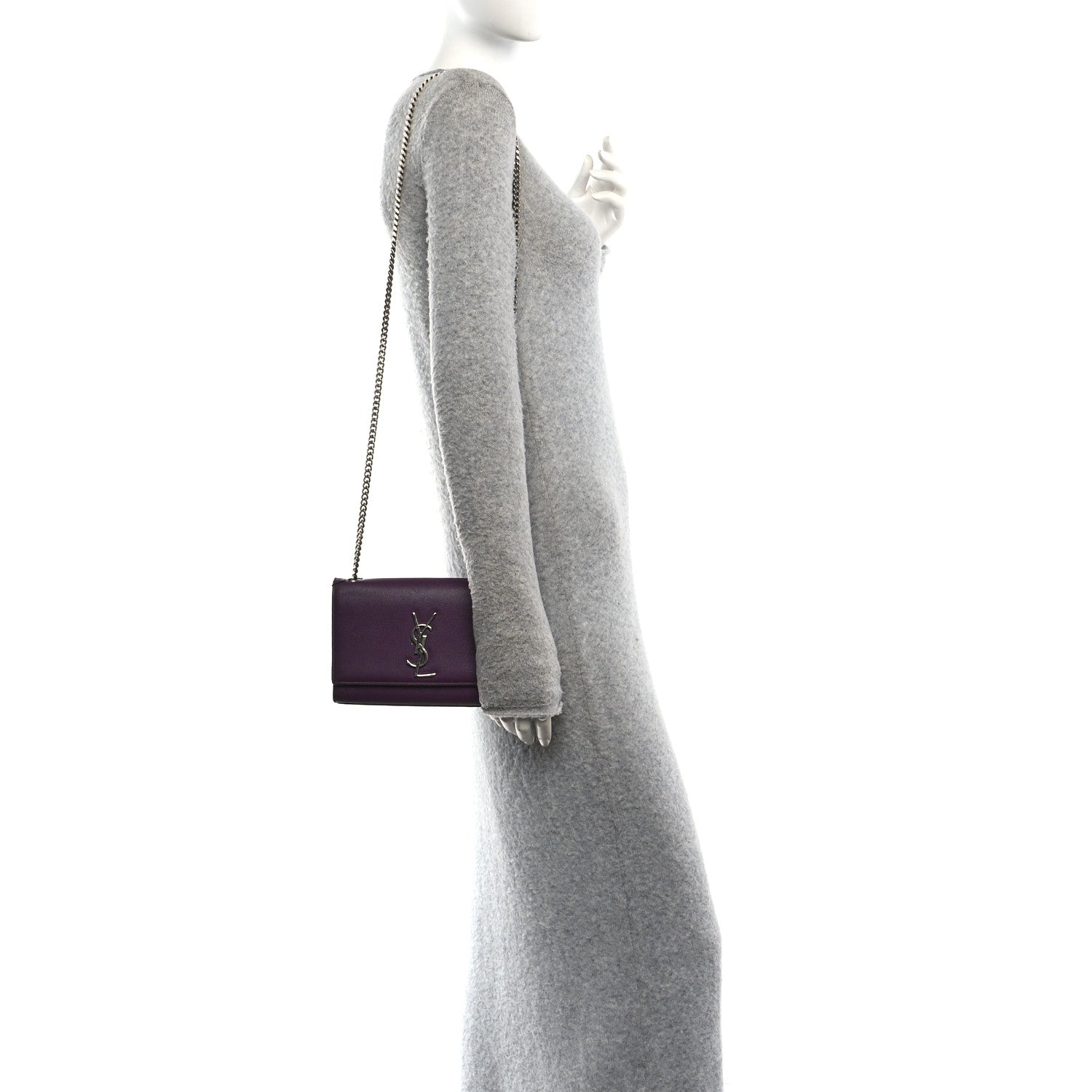Grain De Poudre Small Monogram Kate Satchel Armaranto