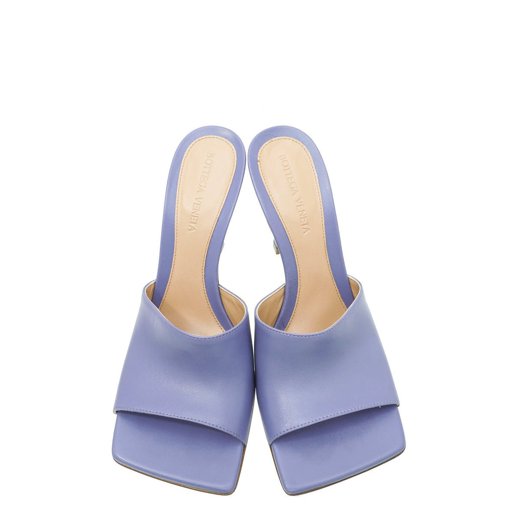 Bottea Veneta Lilac Stretch Heeled Mule 37