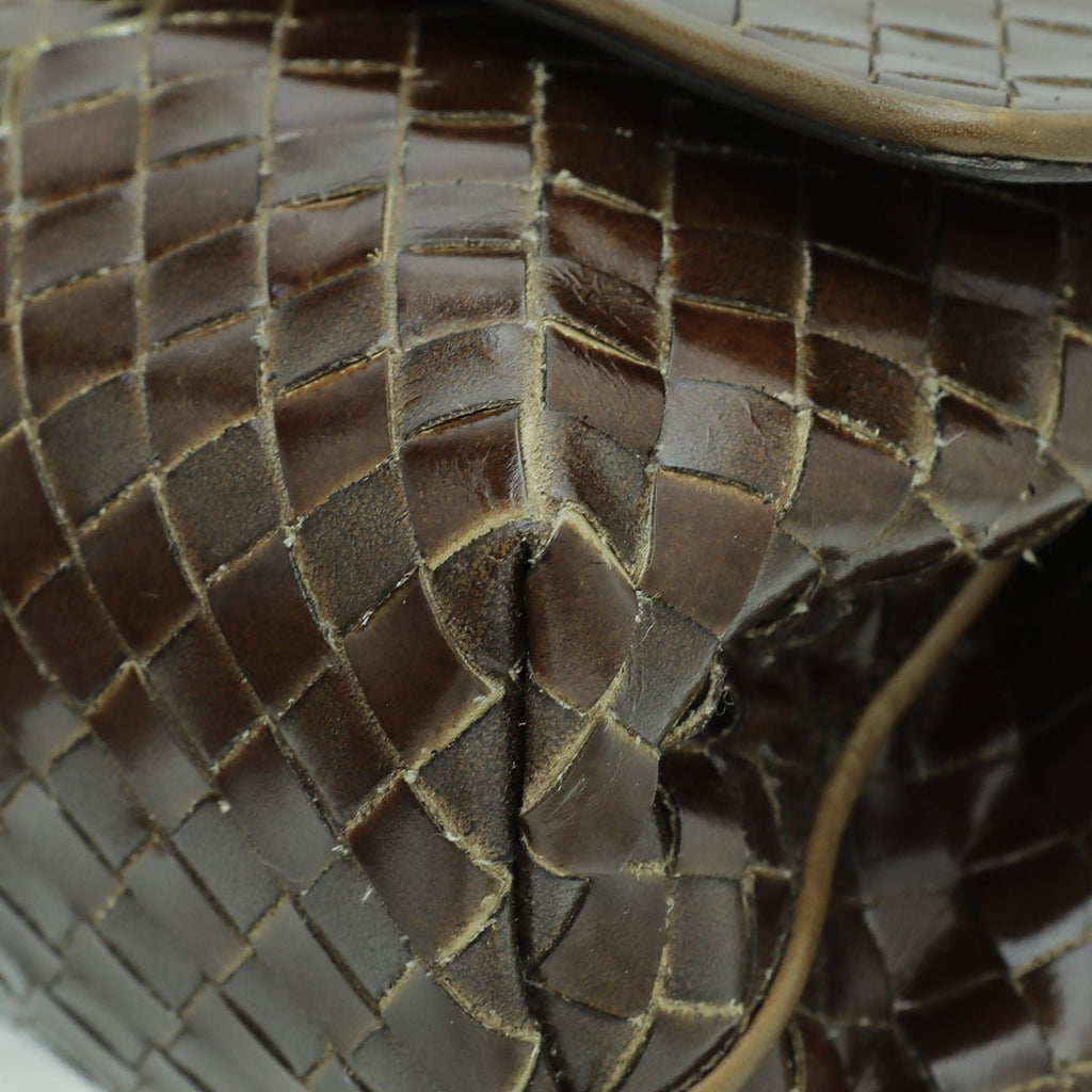 Bottega Veneta Bicolor Flap Clutch