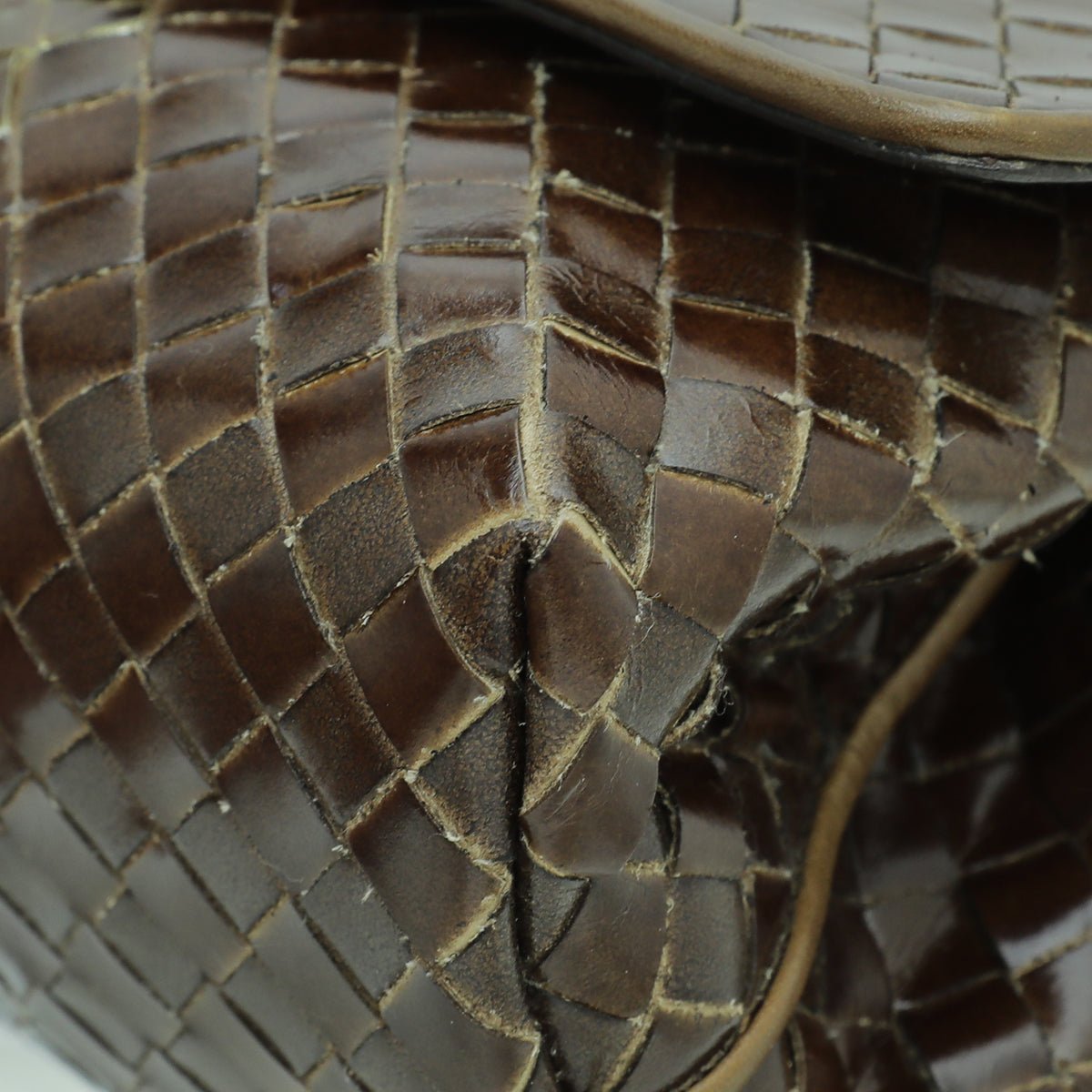 Bottega Veneta Bicolor Flap Clutch