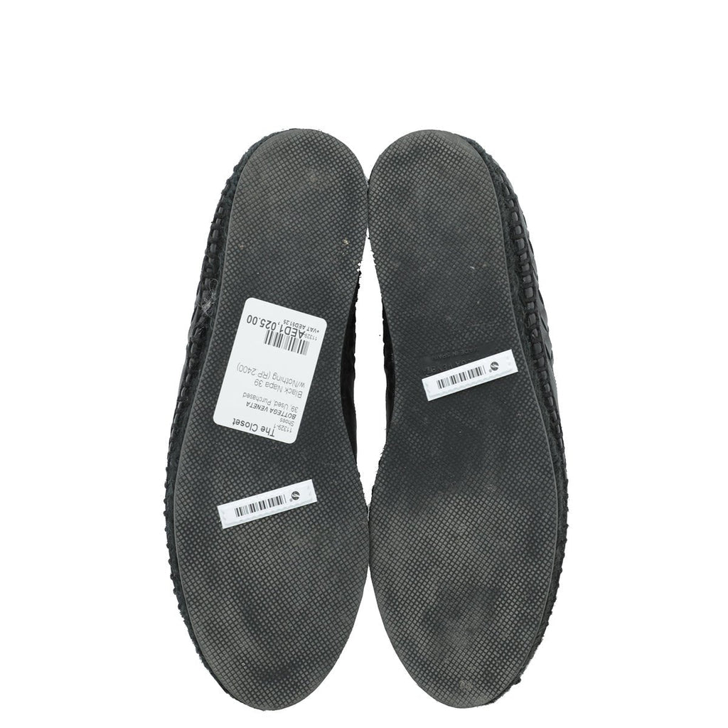Bottega Veneta Black Gala Espadrille