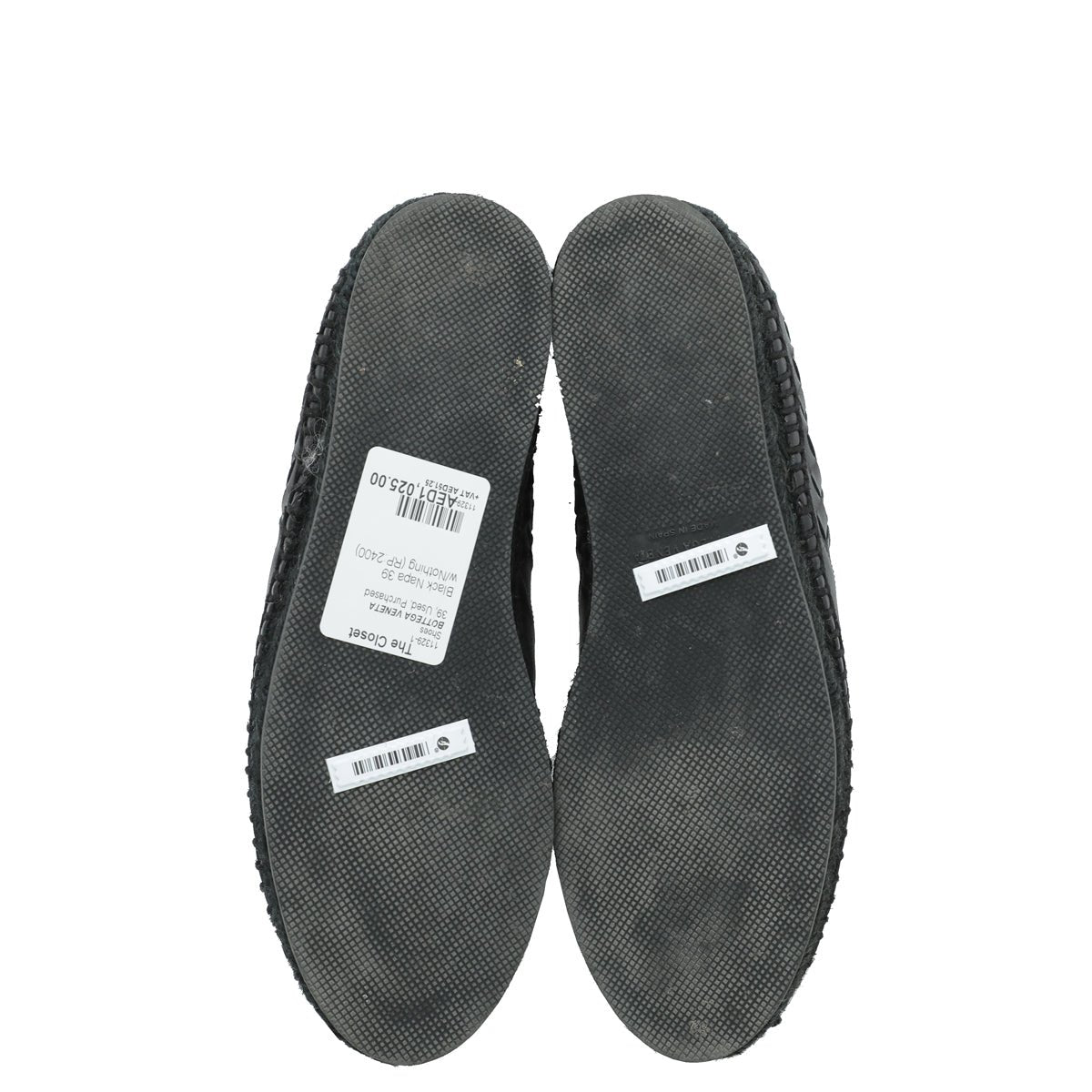 Bottega Veneta Black Gala Espadrille