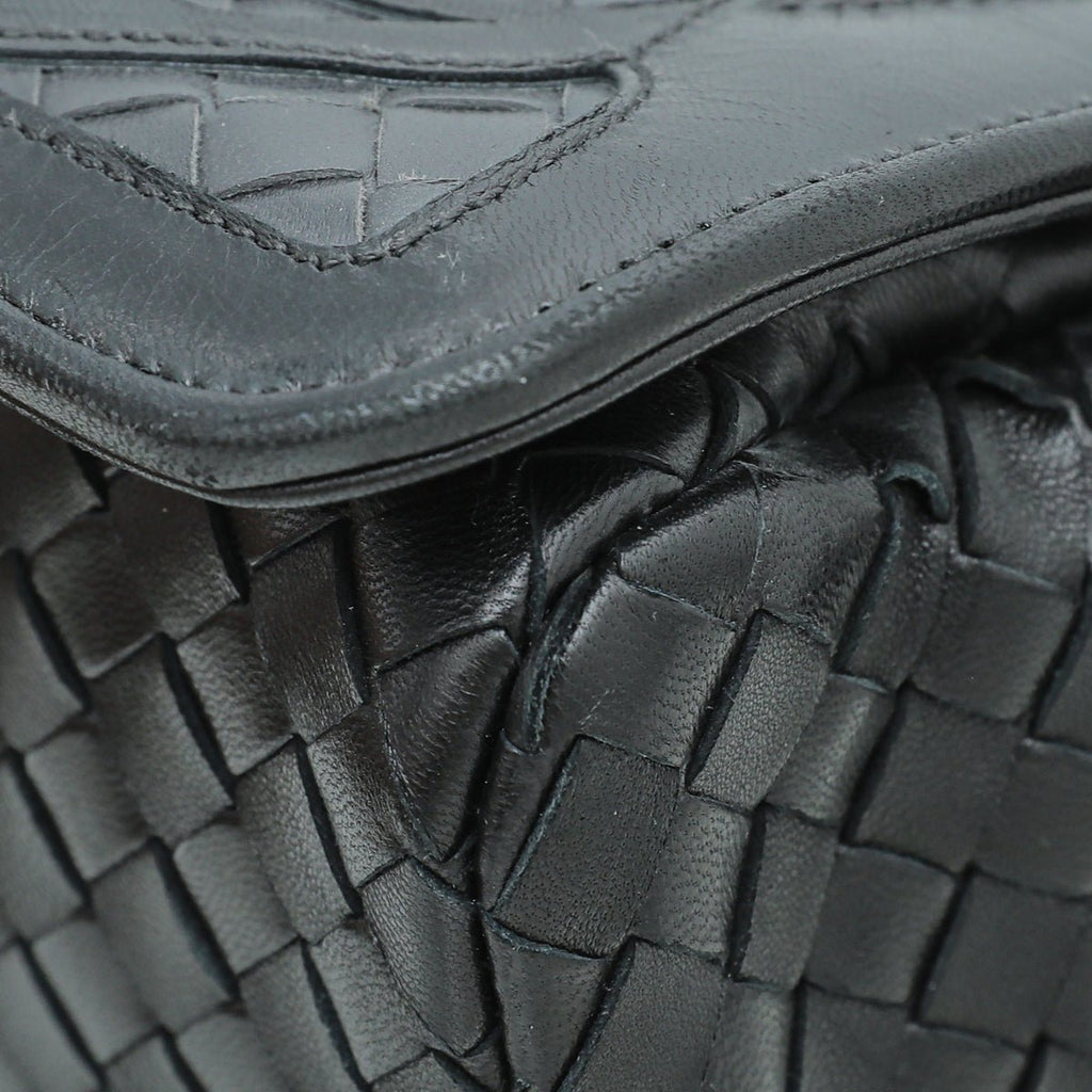 Bottega Veneta Black Ltd. Ed. Floral Sienna Bag