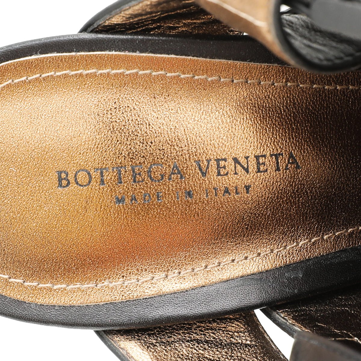 Bottega Veneta Black Peep Toe Ankle Wrap Platform Sandals 38