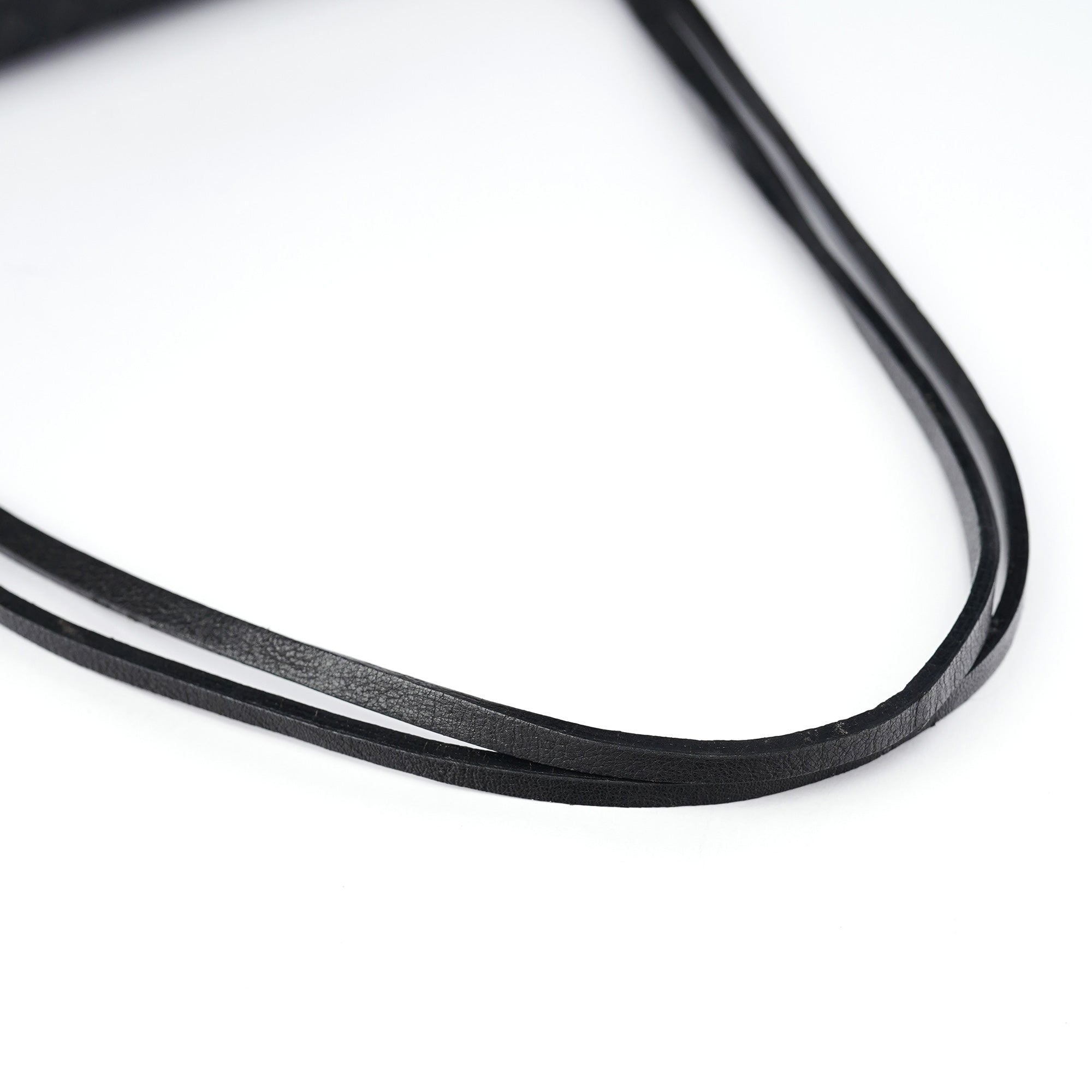 Black Satin Intrecciato Shoulder Bag