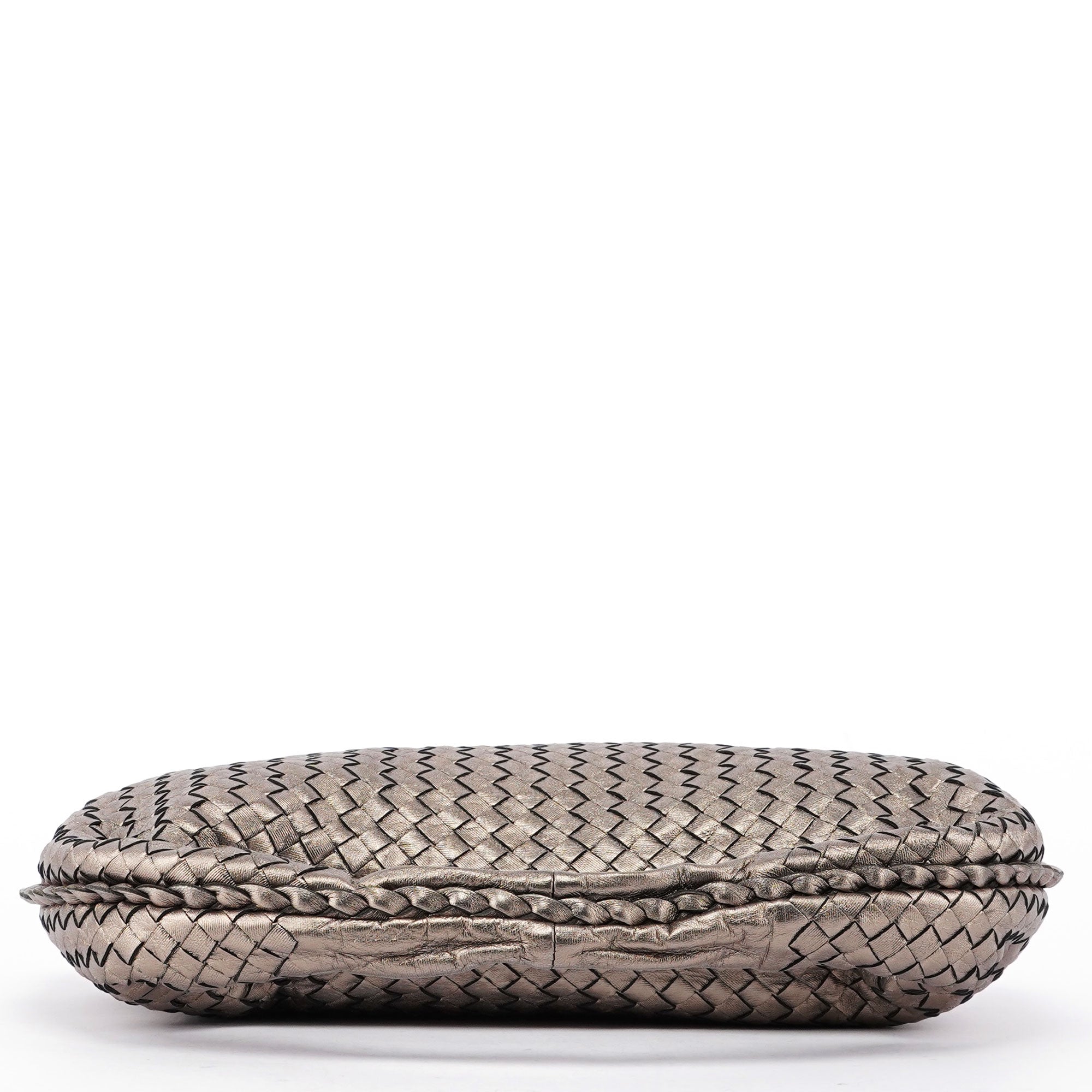 Bottega Veneta 115653 Metallic Gold Veneta Hobo