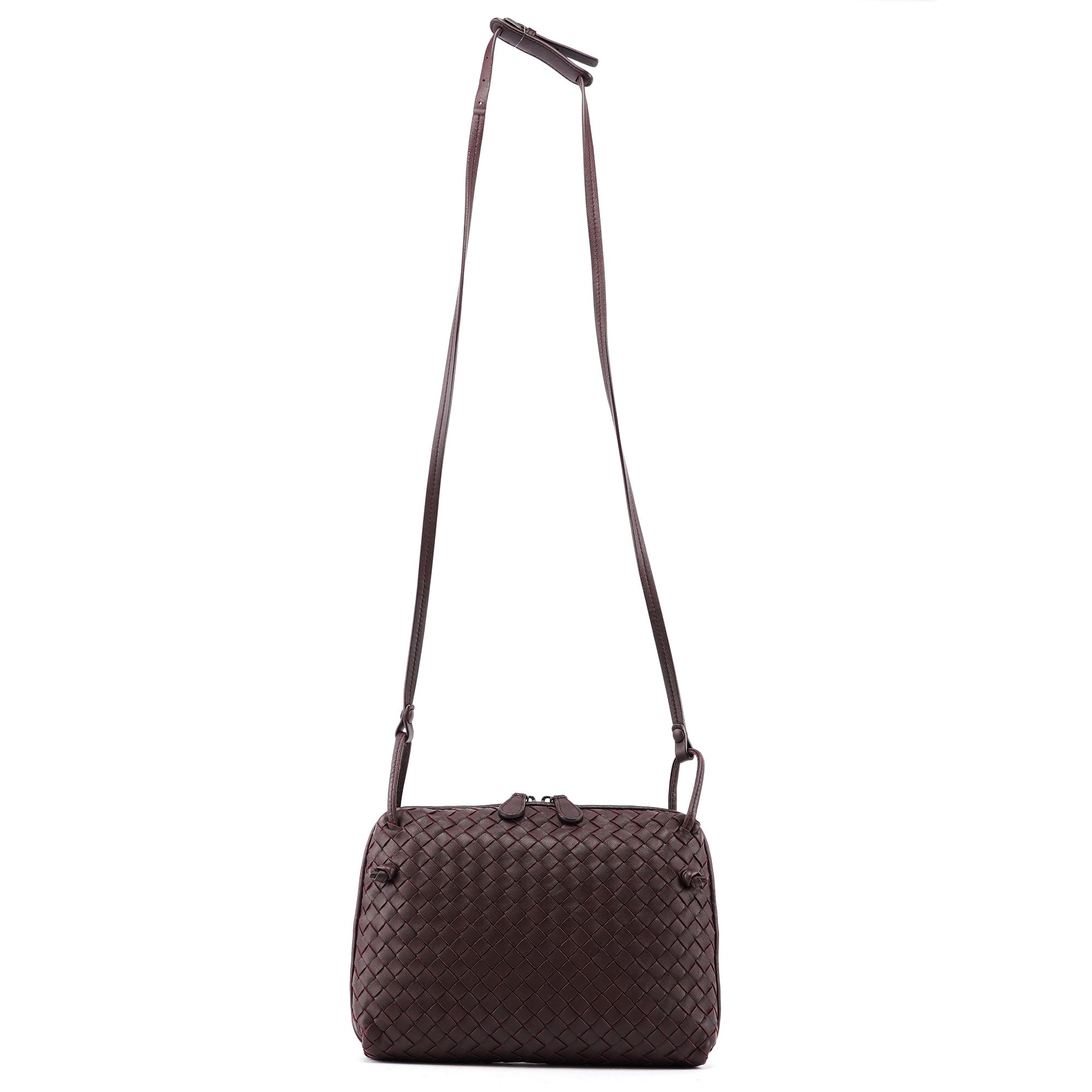 Burgundy Nodini Crossbody Bag