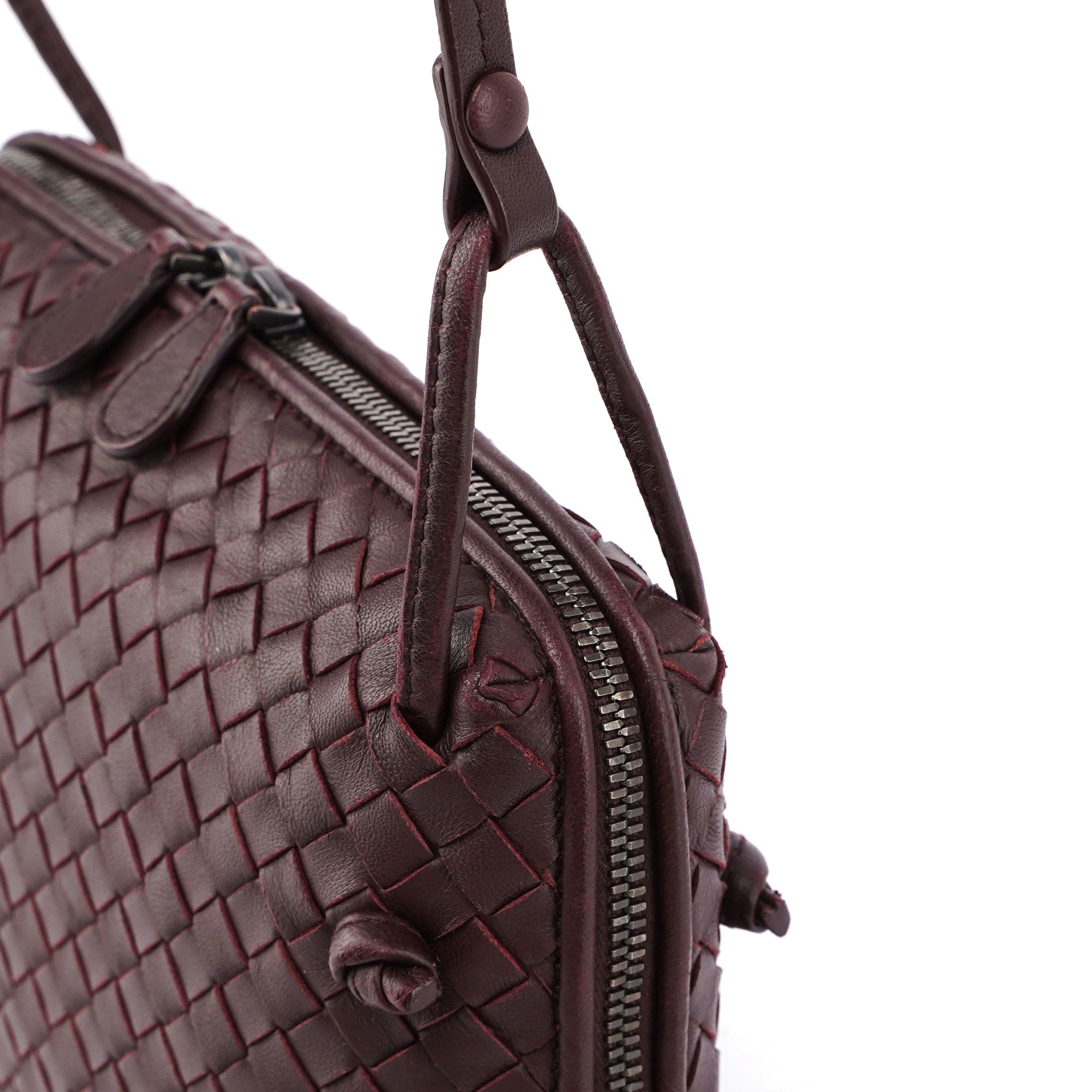 Burgundy Nodini Crossbody Bag