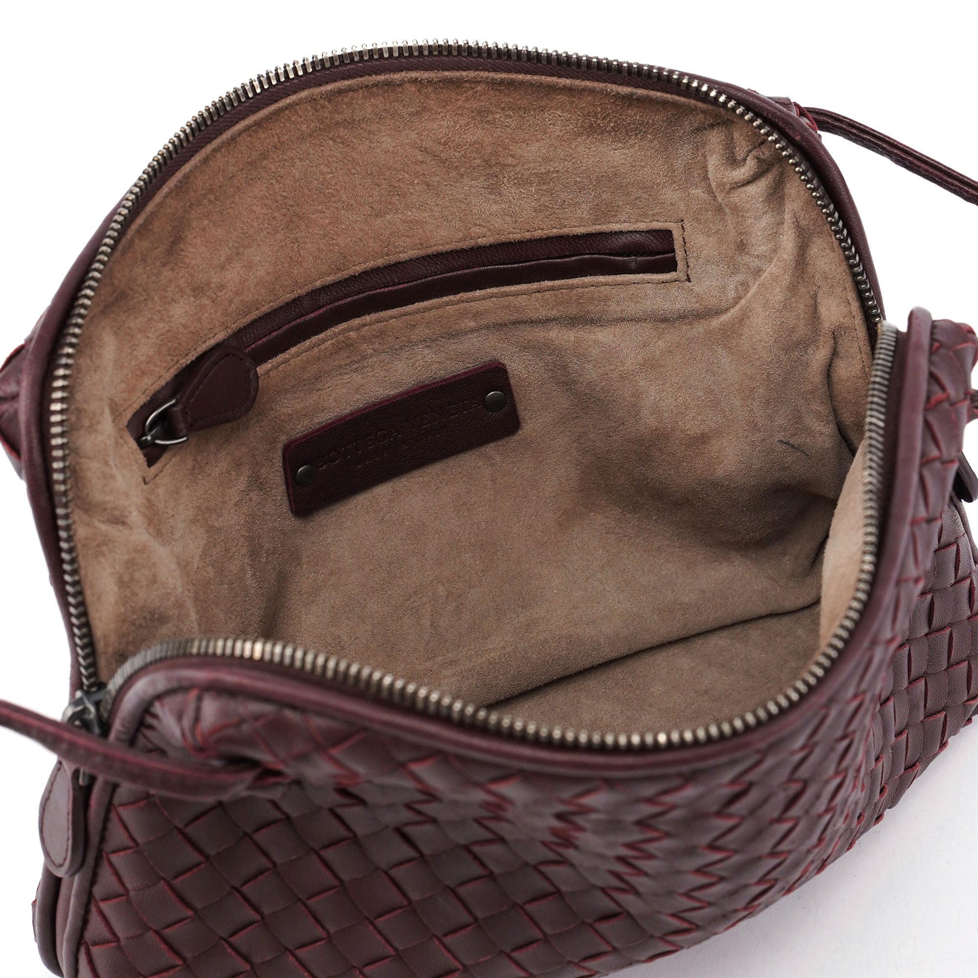 Burgundy Nodini Crossbody Bag