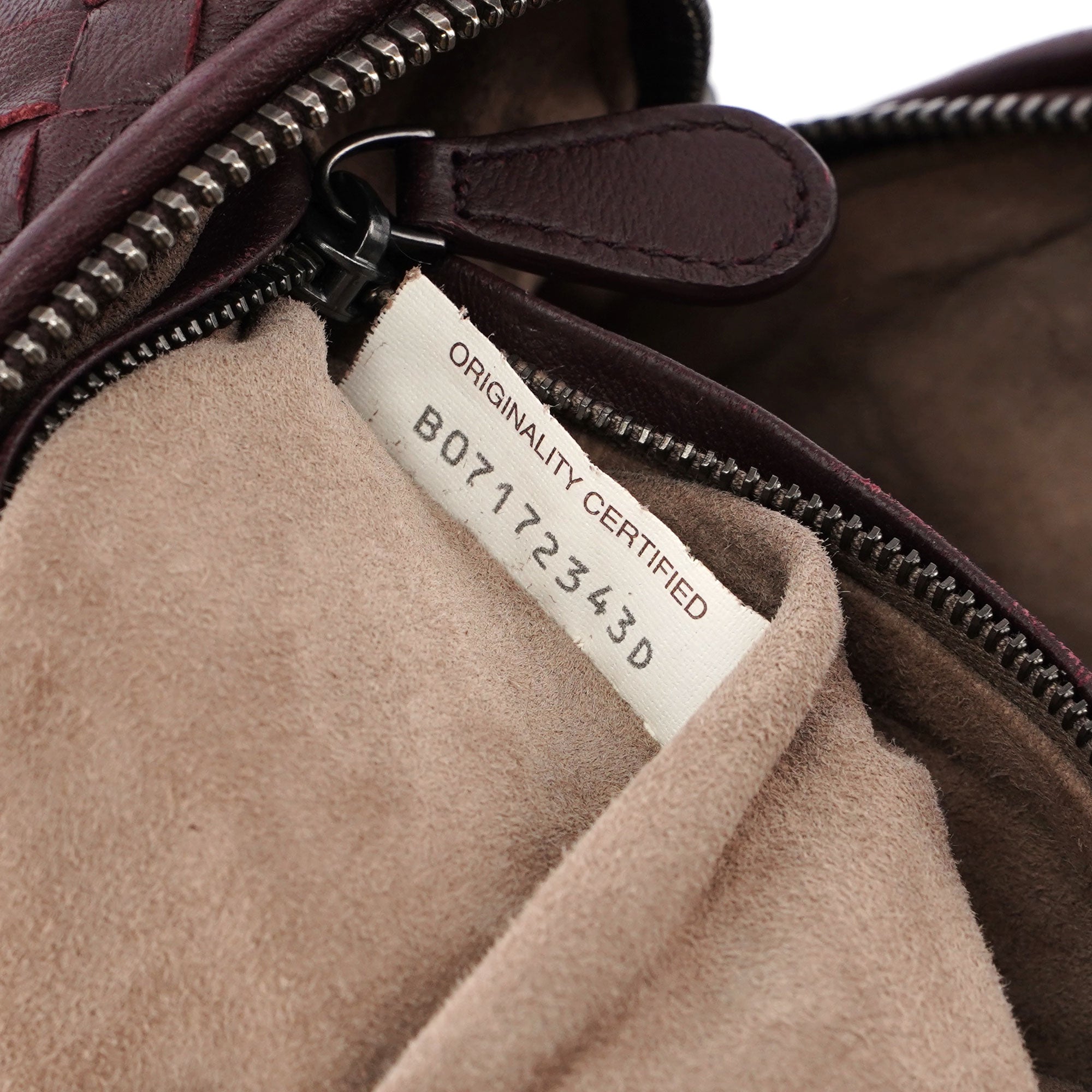 Burgundy Nodini Crossbody Bag