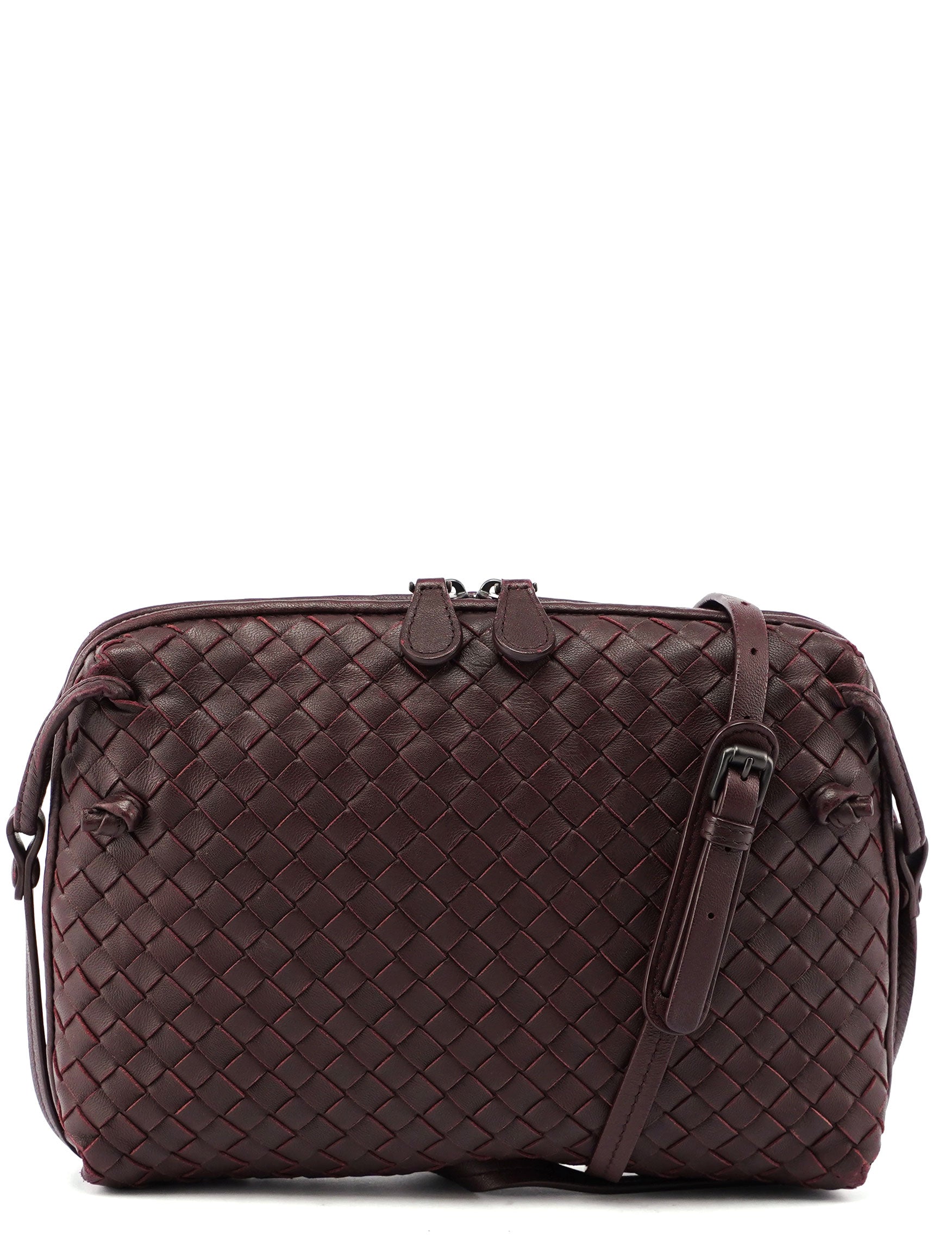 Burgundy Nodini Crossbody Bag