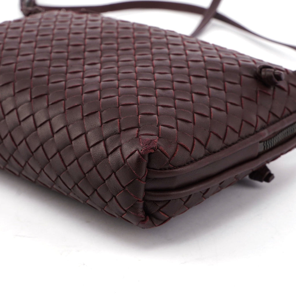 Burgundy Nodini Crossbody Bag