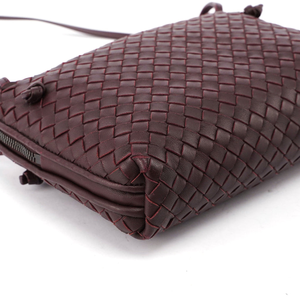 Burgundy Nodini Crossbody Bag