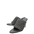 Bottega Veneta Dark Brown Padded Intrecciato Curve Sandals 38