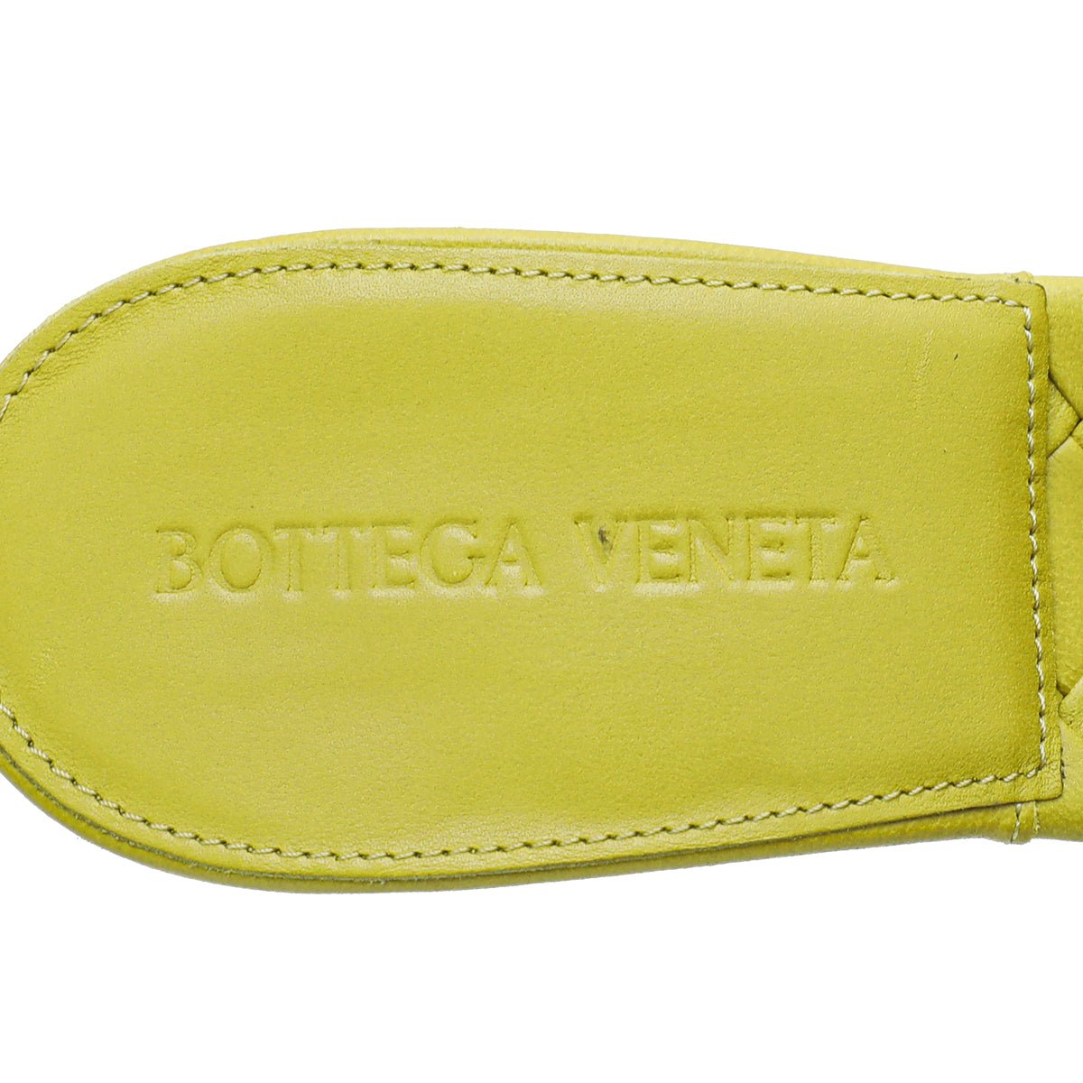 Bottega Veneta Kiwi Intrecciato Nappa Lido Mules 36
