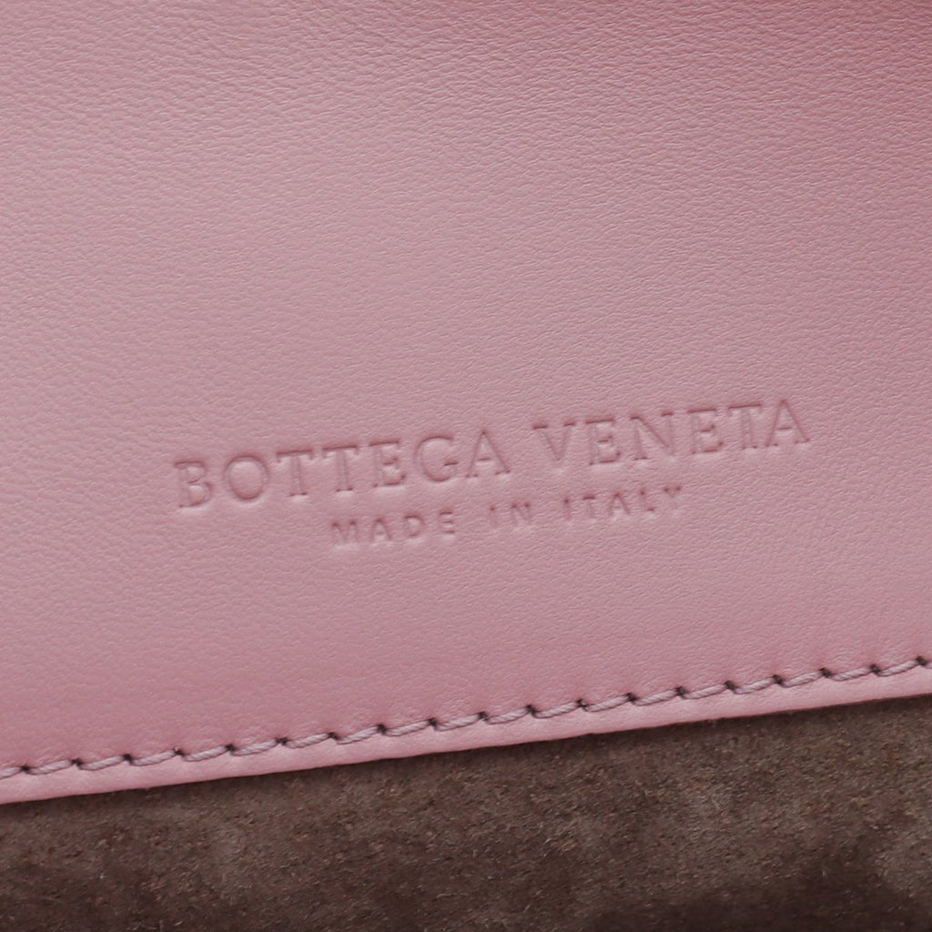 Bottega Veneta Mauve Intrecciato Nappa Olimpia Flap Bag