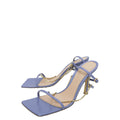 Bottega Veneta Mauve Nappa Stretch Chain Sandals 38.5