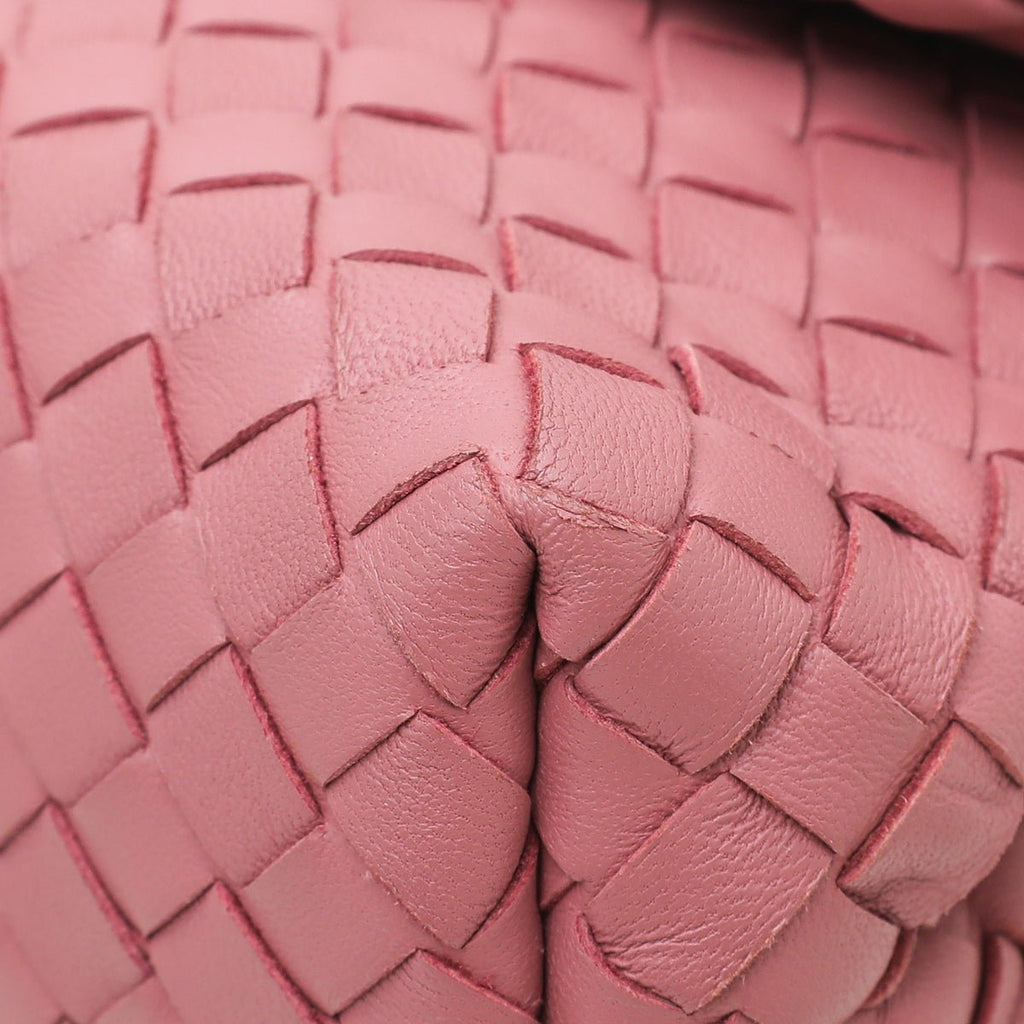 Bottega Veneta Old Rose Intrecciato Small Bag