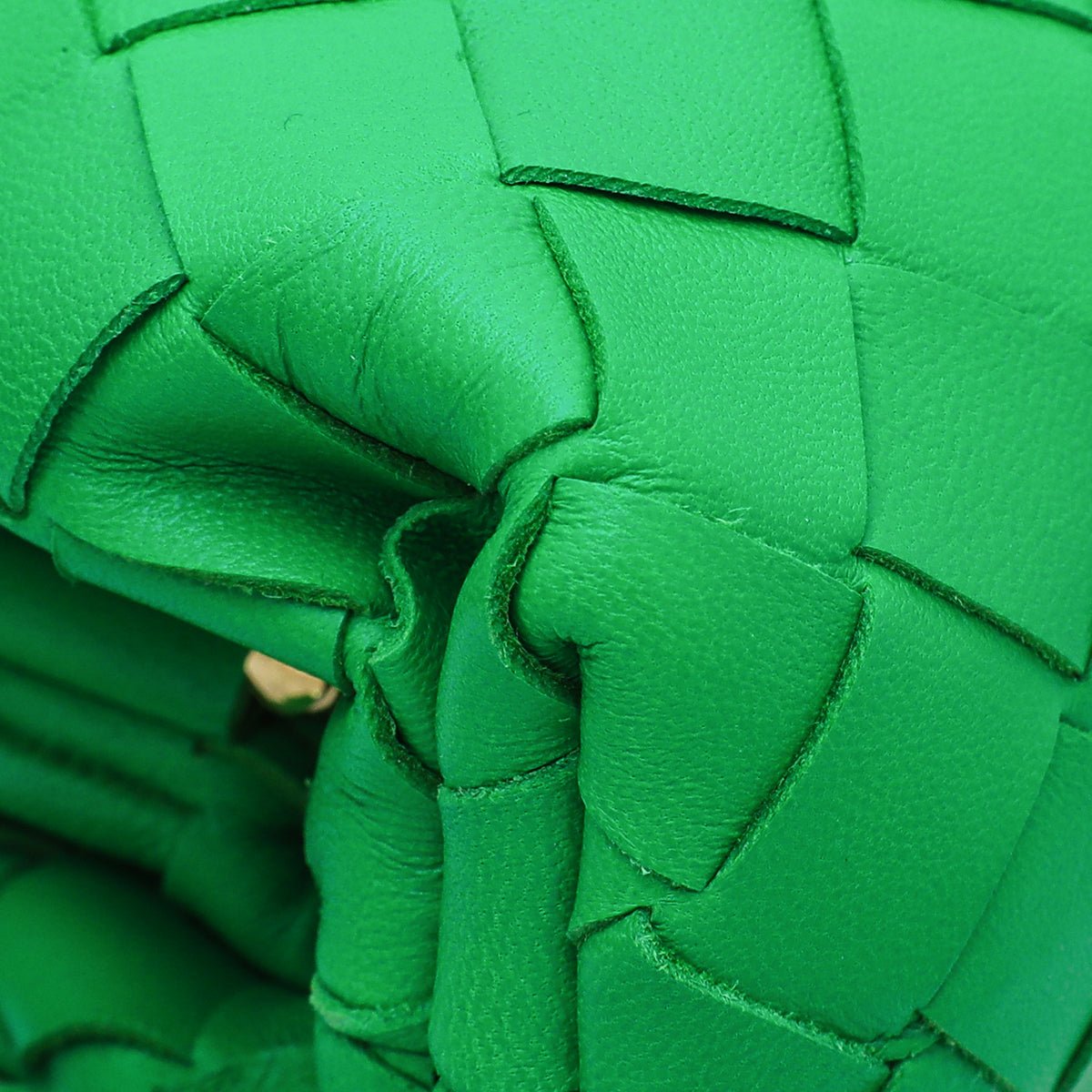 Bottega Veneta Parakeet Intrecciato Mini Pouch