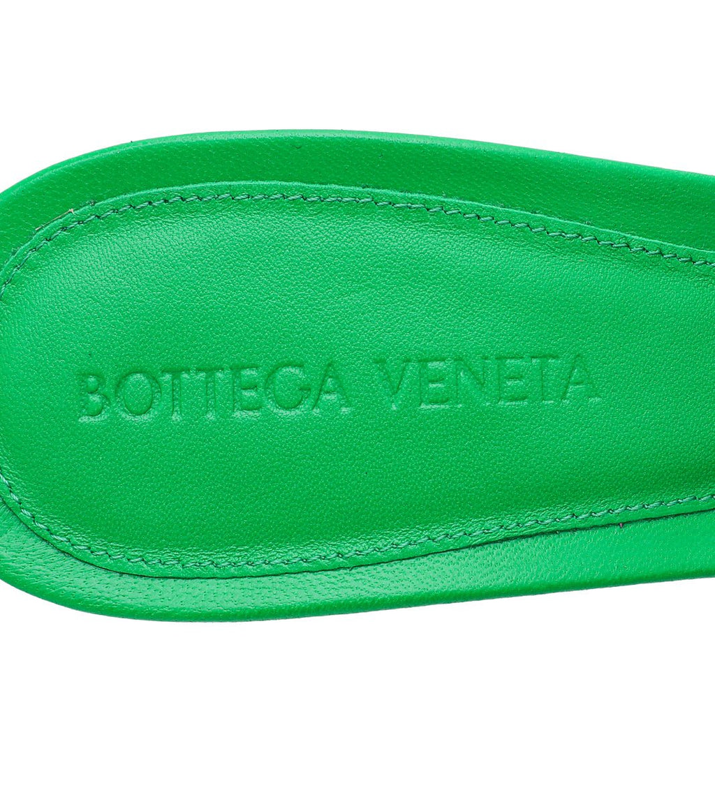 Bottega Veneta Parakeet Padded Mule 39