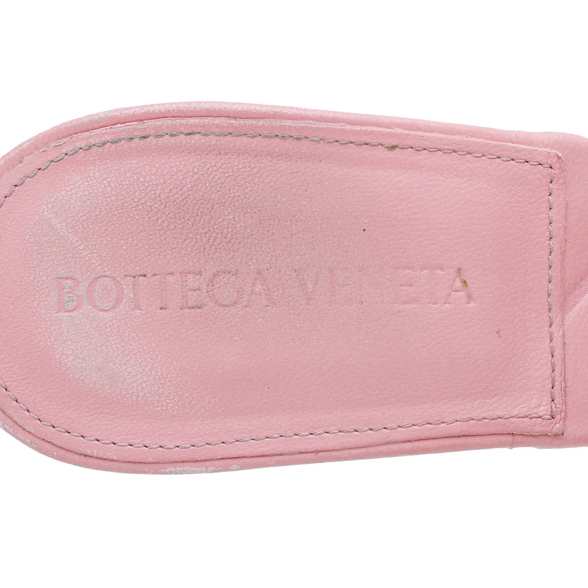 Bottega Veneta Pink Lido Intrecciato Embossed Mules 36