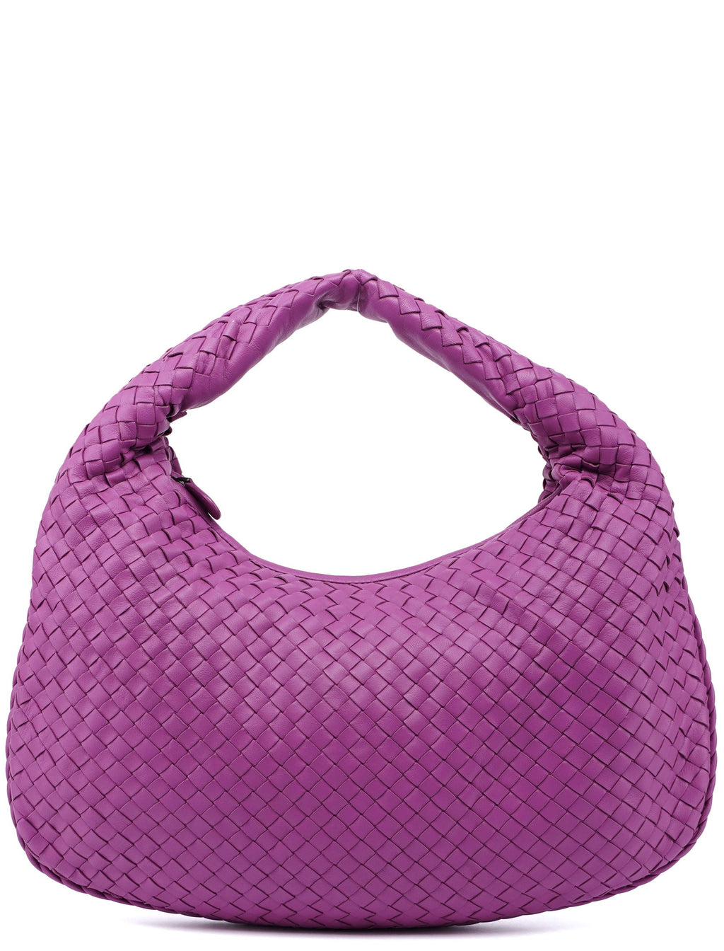Pink Veneta Intrecciato Hobo Bag