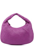 Pink Veneta Intrecciato Hobo Bag