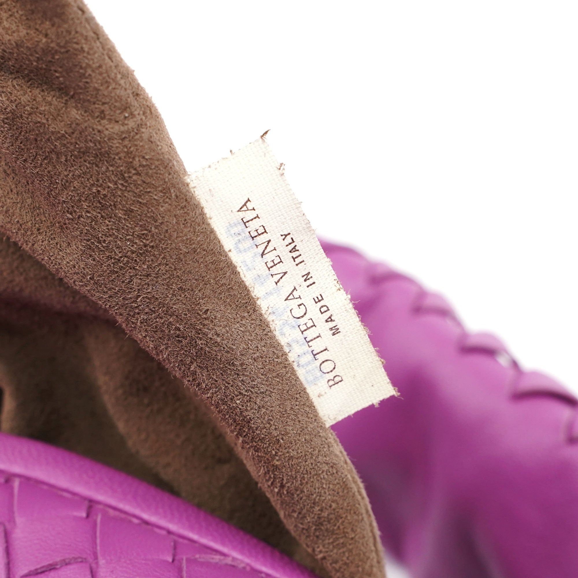 Pink Veneta Intrecciato Hobo Bag