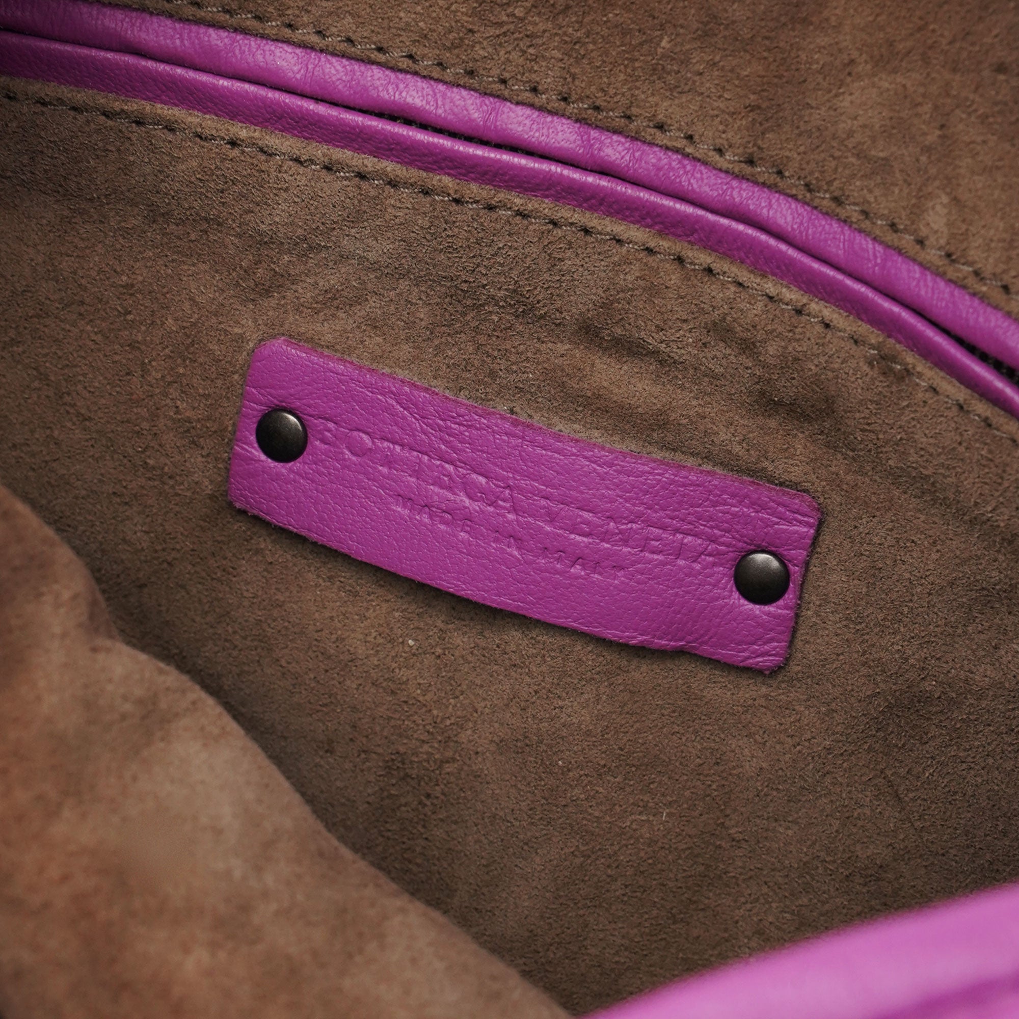 Pink Veneta Intrecciato Hobo Bag