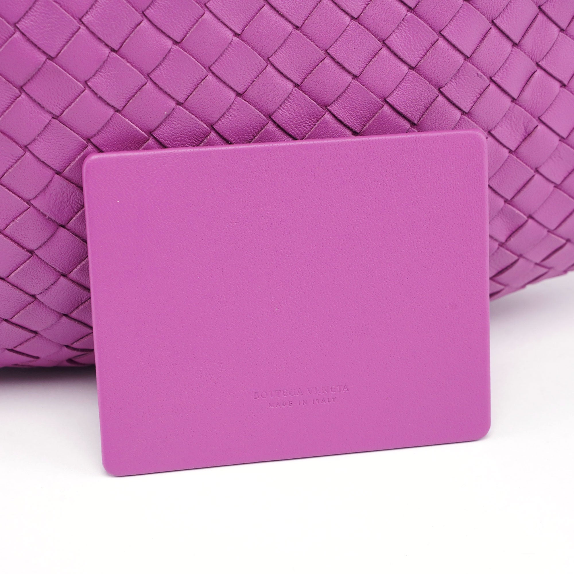 Pink Veneta Intrecciato Hobo Bag