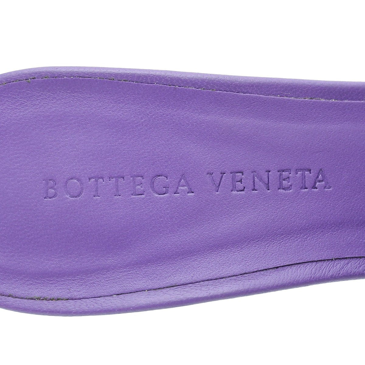 Bottega Veneta Purple Padded Mules 37
