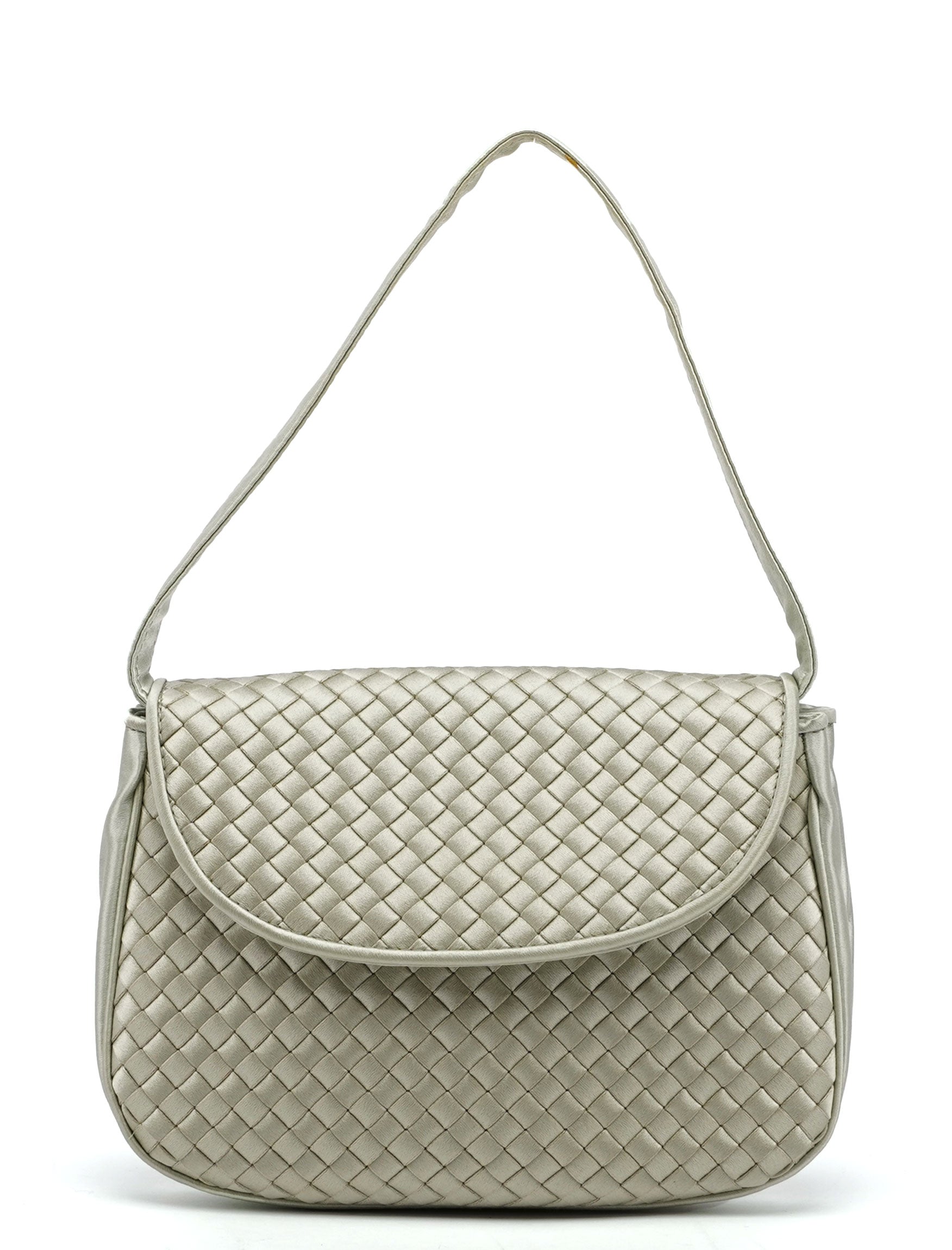 Silk Intrecciato Mini Hobo Bag