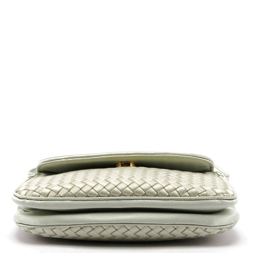Silk Intrecciato Mini Hobo Bag